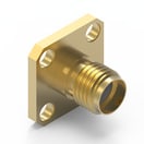 WR-SMA Panel 2-Hole and 4-Hole Flange